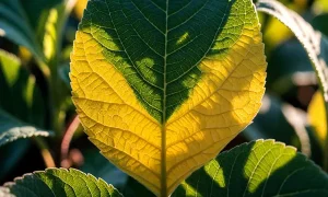 درمان قطعی کلروز برگ‌های مسن با مدیریت سولفات منیزیم در اواخر فصل